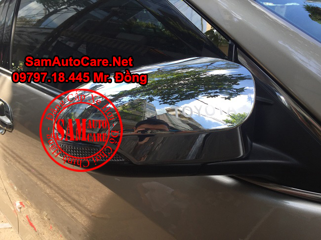 Ốp Gương Inox Cho Xe Toyota Camry