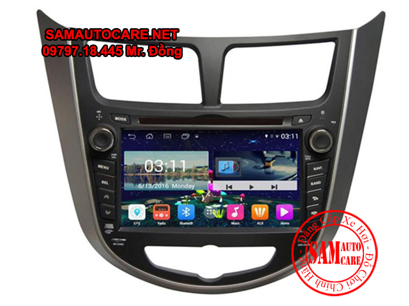 DVD Android ôtô Hyundai Accent
