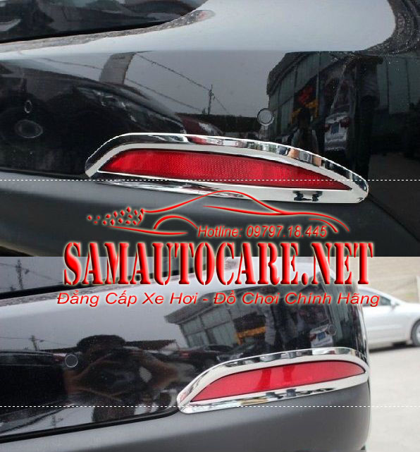 Viền đèn Gầm Sau Xi Mạ Cho Xe Kia K3