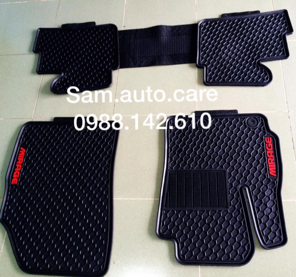 Thảm Lót Sàn 3D Theo Xe Mirage