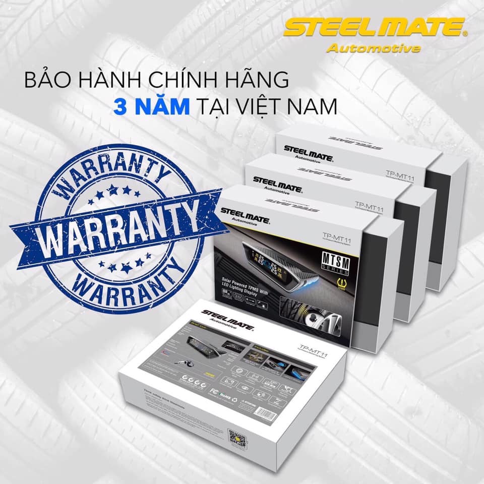 Cảm Biến Áp Suất Lốp Steelmate TP-MT11