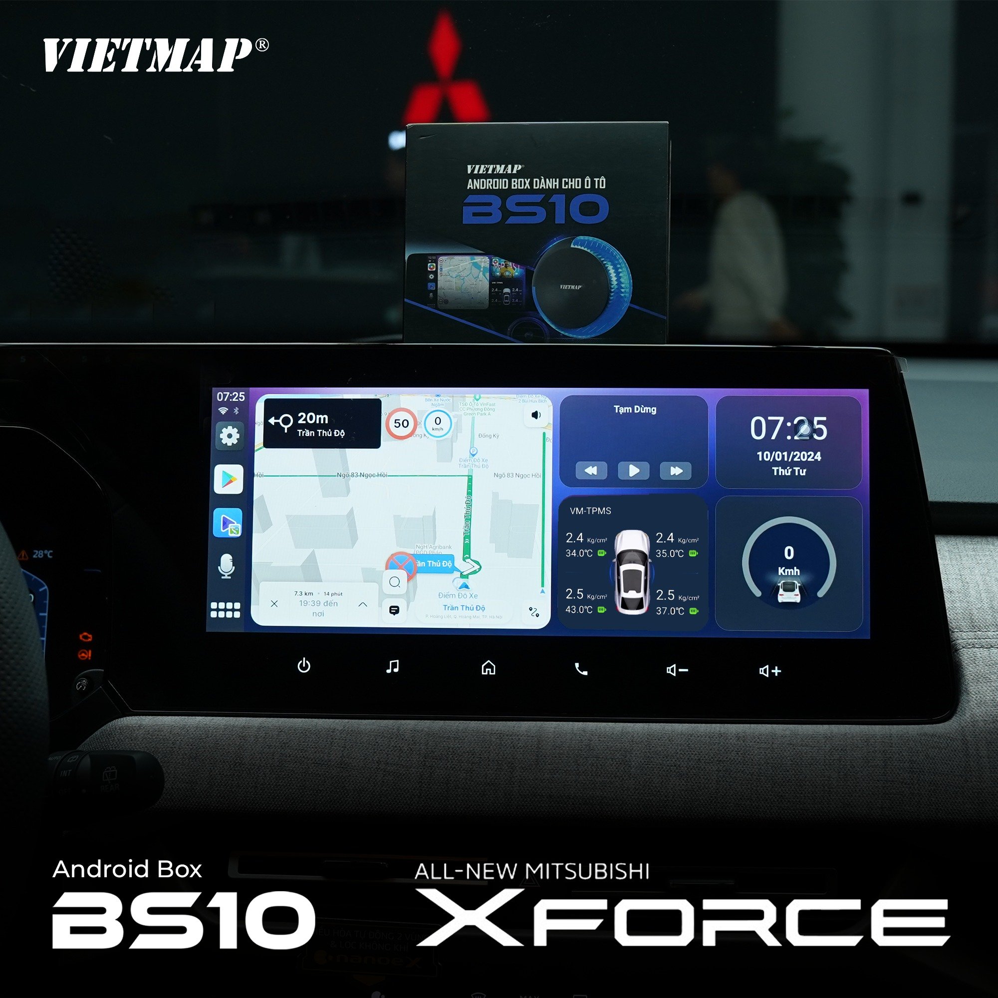 Android Box Cho MITSUBISHI XFORCE