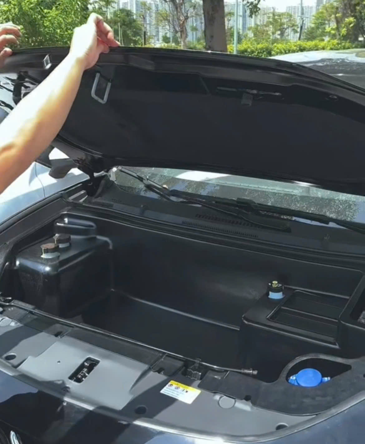 Cốp Để Đồ Phía Trước Cho Limo Green