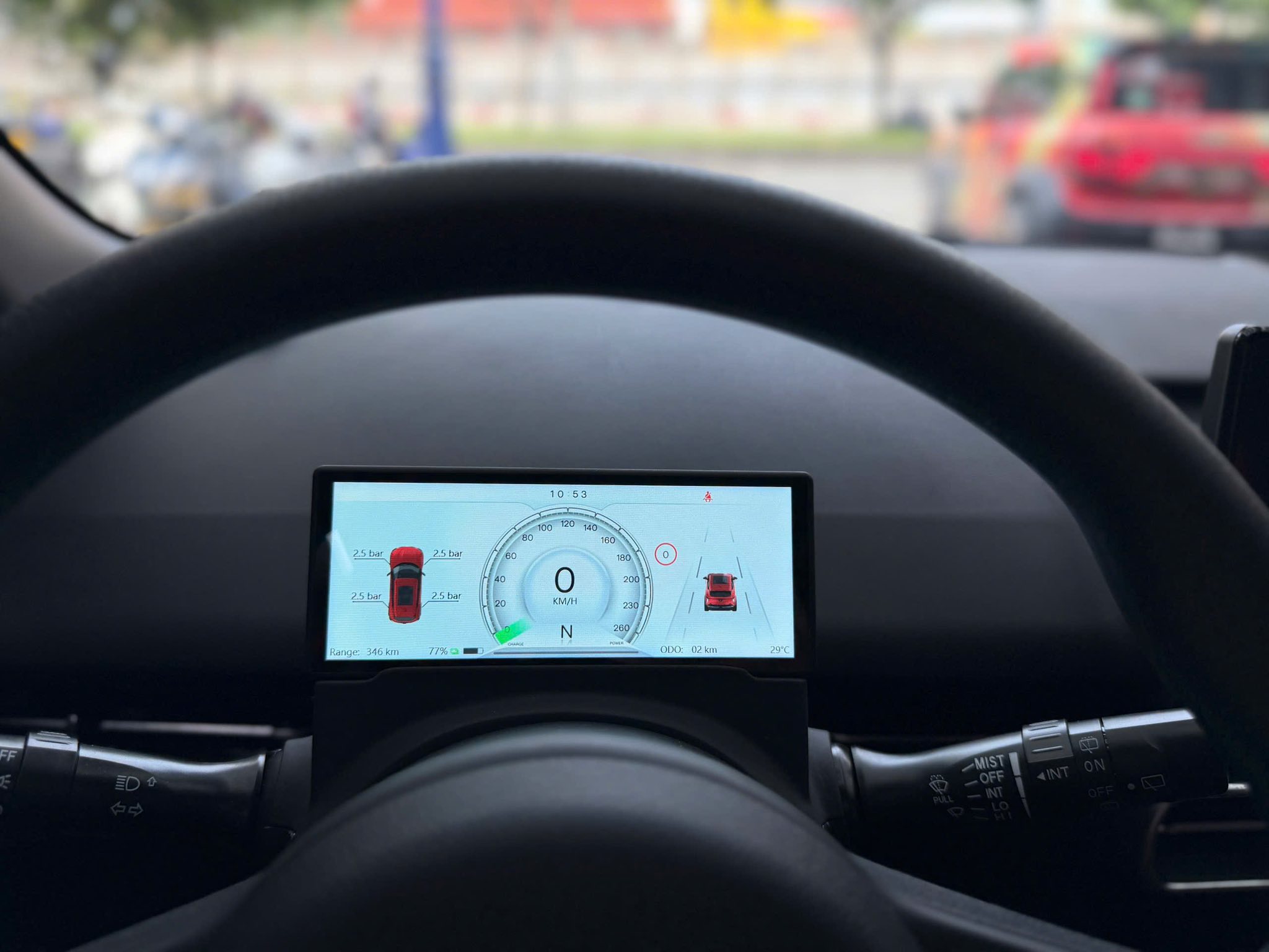 Màn Hình ODO Vinfast Limo Green 