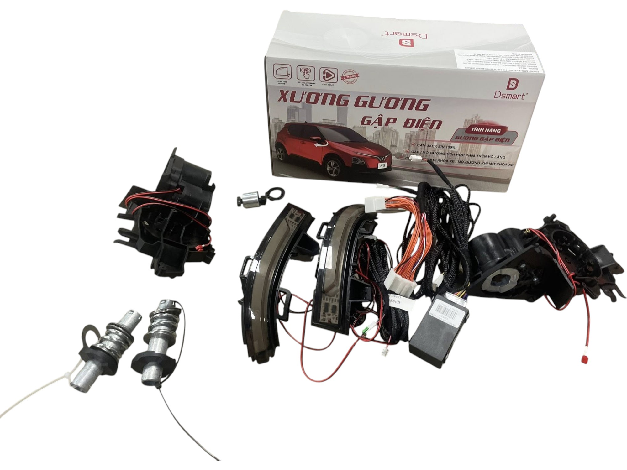 Gương Gập điện Tích Hợp Xi Nhan Cho Vinfast Limo Green 